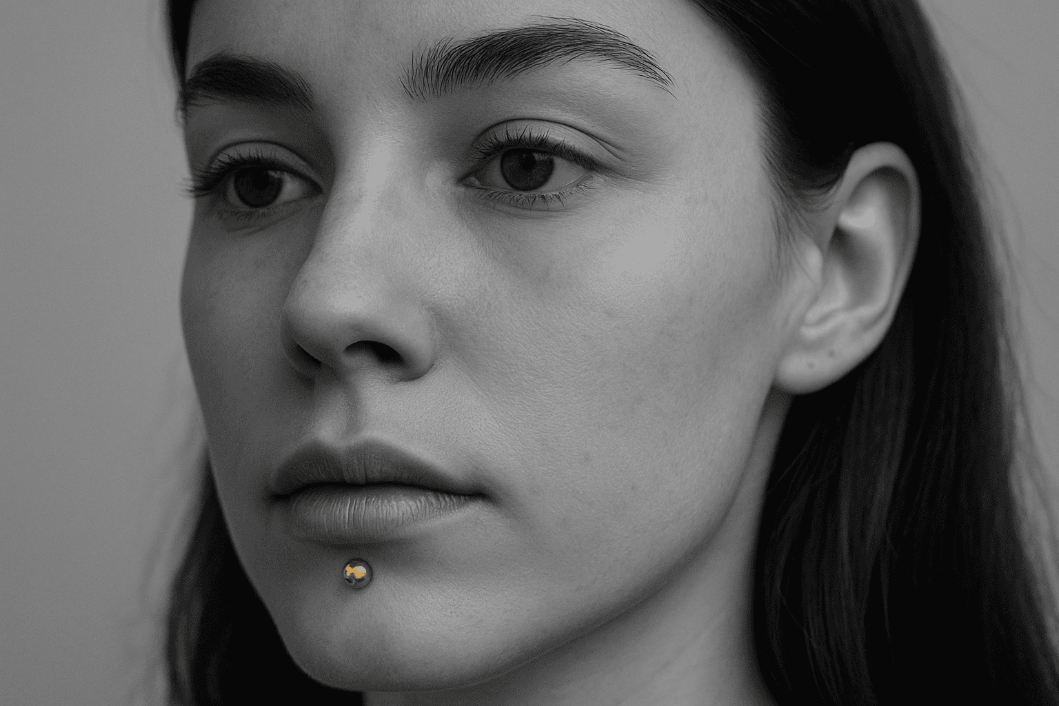 piercing en or labret piercing en or labret inside Genève