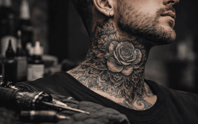 Tatouage au cou : un choix fort à assumer pleinement